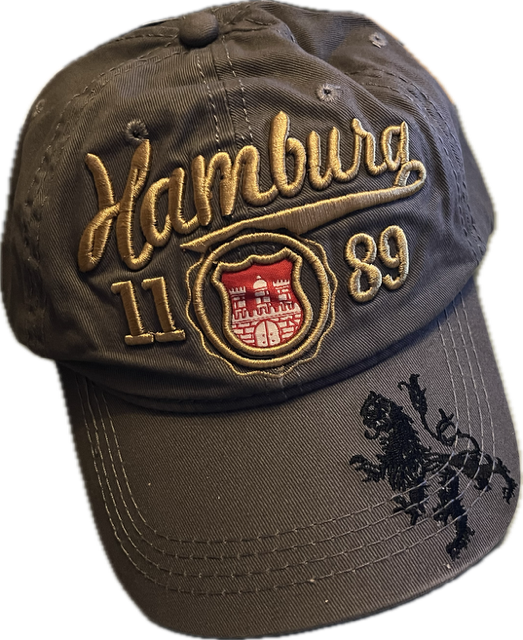 Souvenir Hamburg 1189 Cappy Schirmmütze Cap