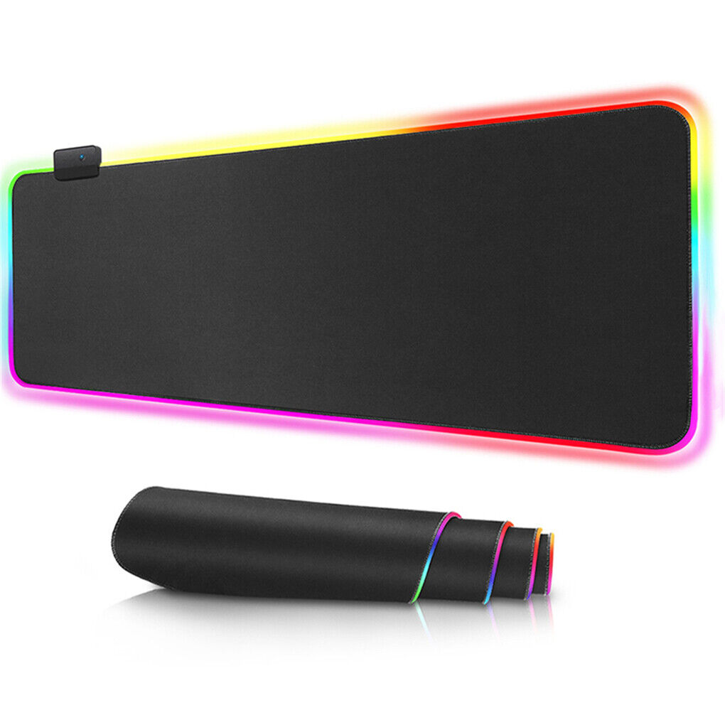 80X30 mm RGB Bunte LED Beleuchtung Gaming Matte Spiele Mouse Pad für PC